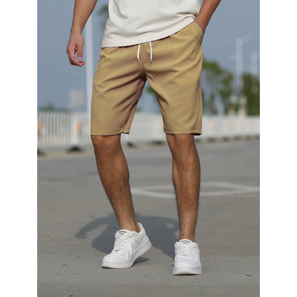 Men's Relaxed Fit Elastic Waist Shorts