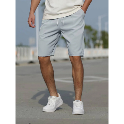 Men's Relaxed Fit Elastic Waist Shorts