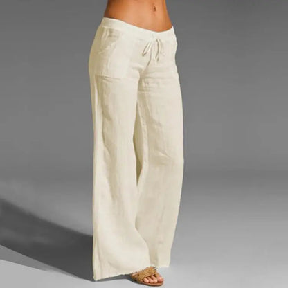 Lightweight Women's Summer Linen Pants - Modish World