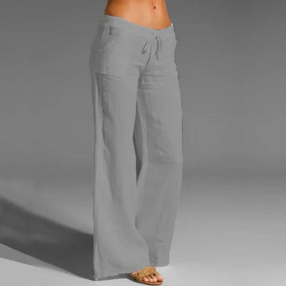 Lightweight Women's Summer Linen Pants
