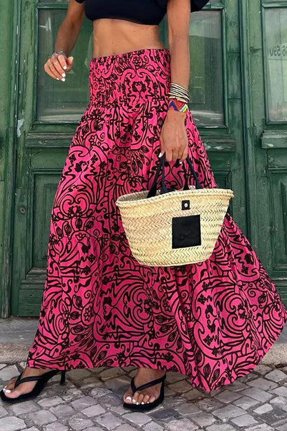 Comfortable Flowy Long Maxi Skirt for Ladies - ModishWorld