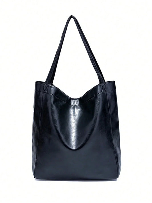 Classic Oversized Tote Bag with Adjustable Strap - ModishWorld