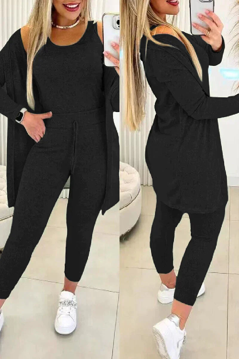 Ladies' 3-Piece Tracksuit Set