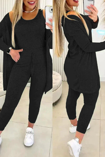 Ladies' 3-Piece Tracksuit Set
