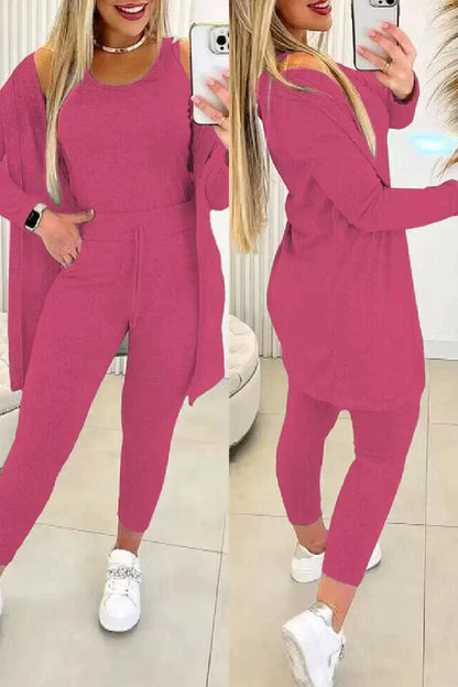 Ladies' 3-Piece Tracksuit Set