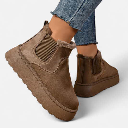 Chic Women's Ankle Boots - Soft Block Heel - Modish World