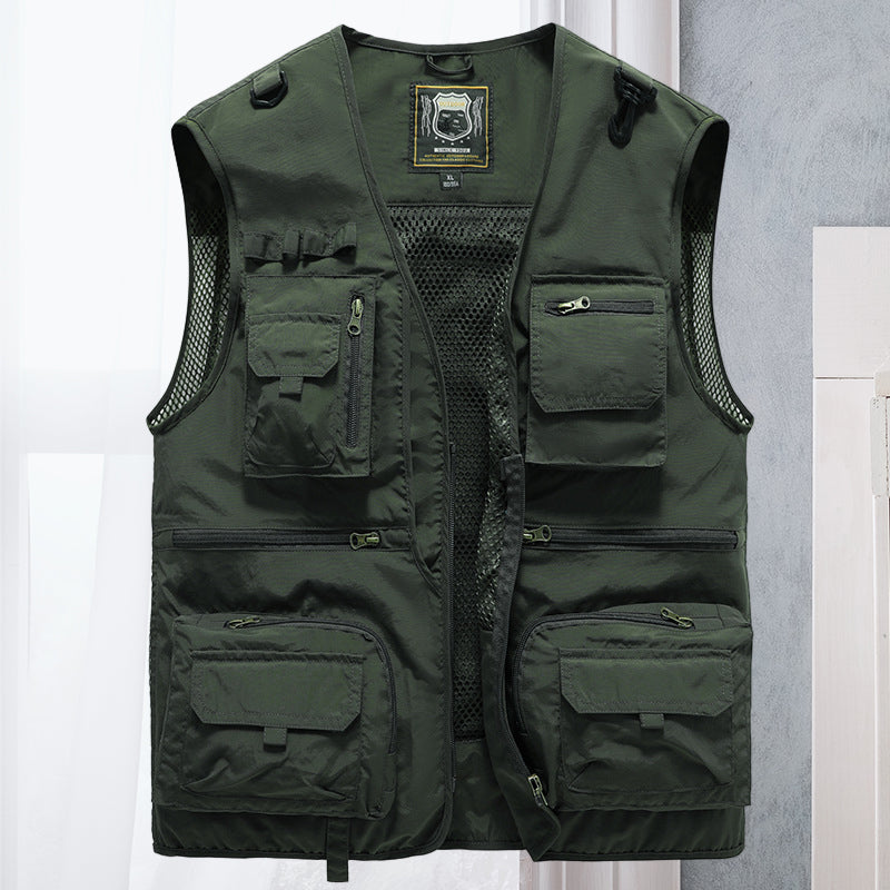Aiden Men's Gilet - Slim Fit Waterproof Vest - ModishWorld