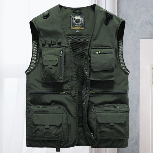 Aiden Men's Gilet - Slim Fit Waterproof Vest - ModishWorld