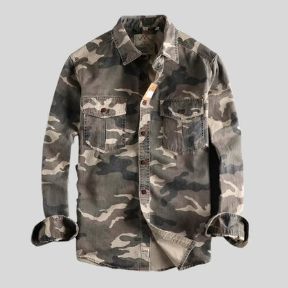 Military Style Hunting Shirt for Men