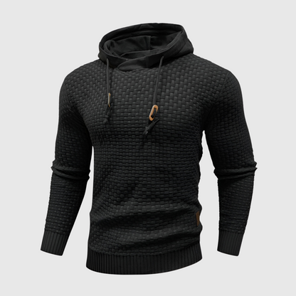 Men's Fleece Hoodie with Adjustable Hood