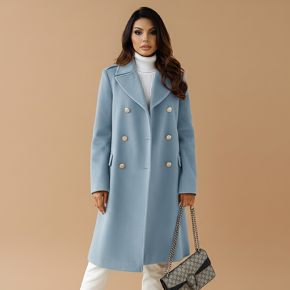 Classic Double Breasted Women's Coat