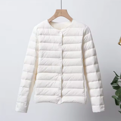 Women's Slim Water-Repellent Down Jacket - ModishWorld