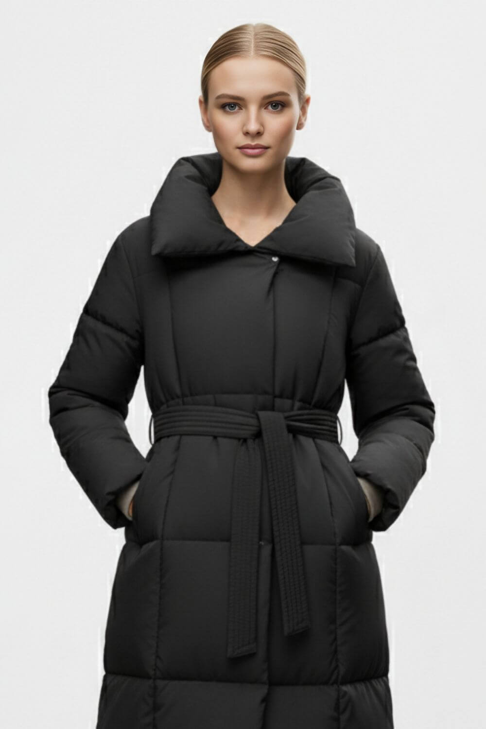 Stylish Women's Down Parka Coat - Modish World