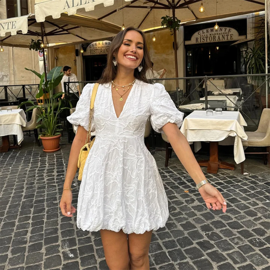 Classic Chic Italian Style Dress - ModishWorld