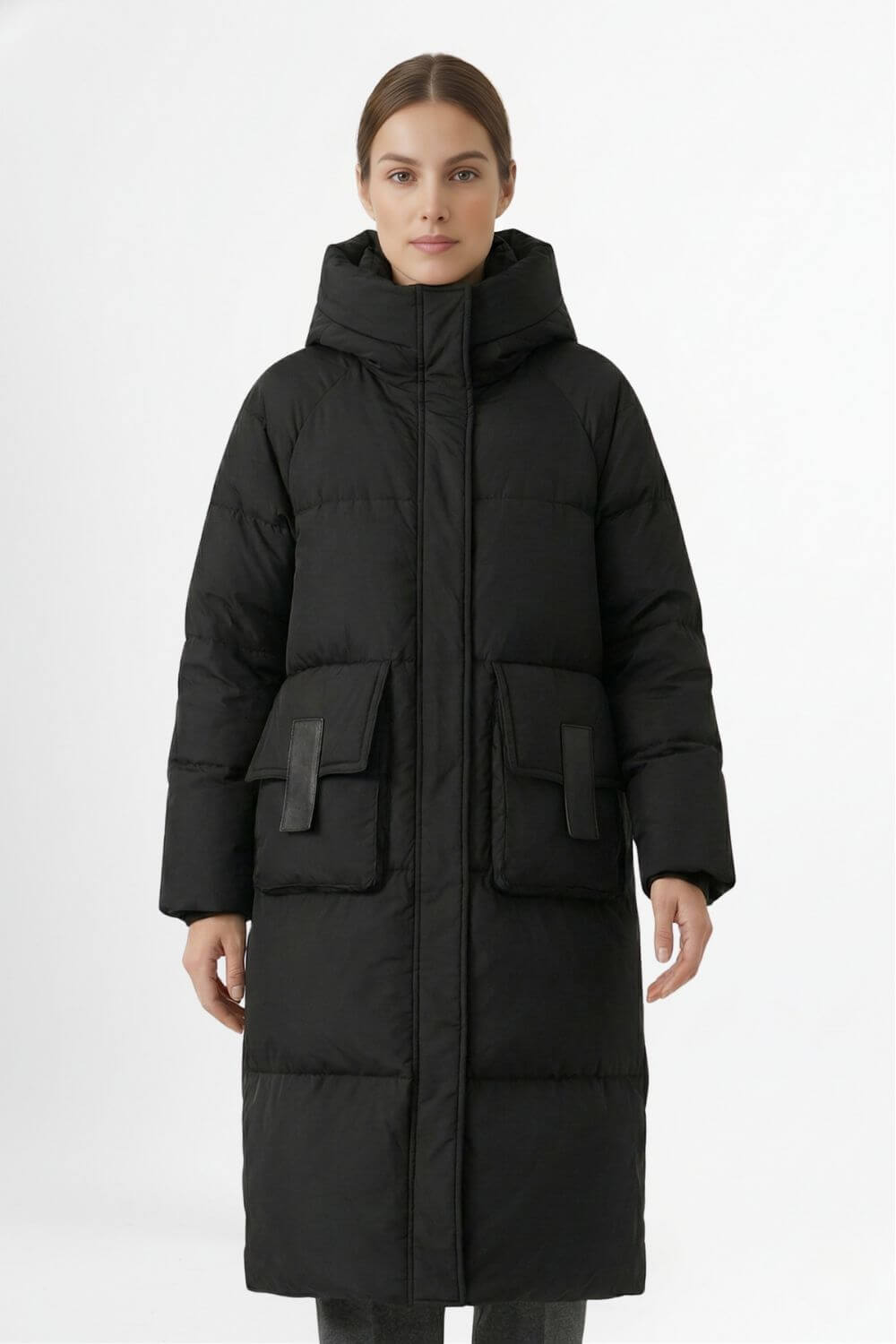 Warm Women's Down Filled Parka Coat - Modish World