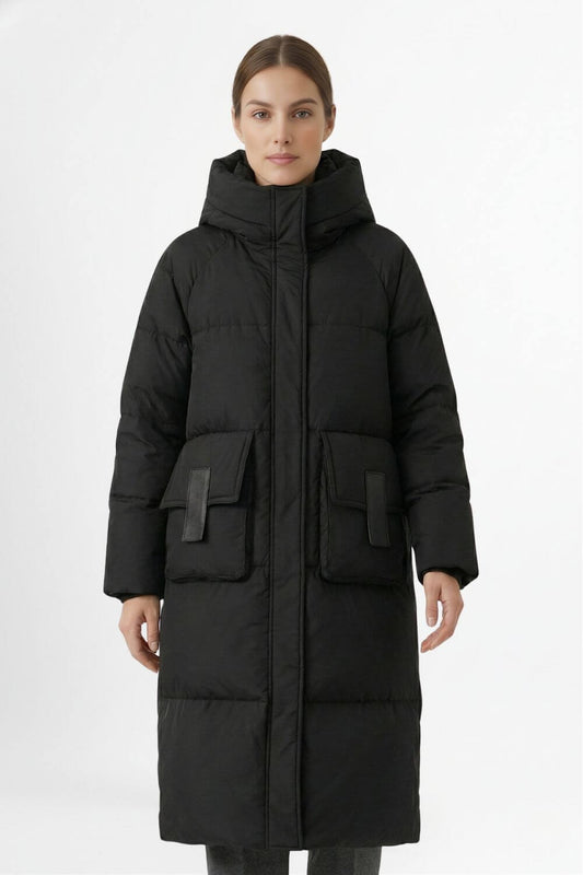 Warm Women's Down Filled Parka Coat - Modish World