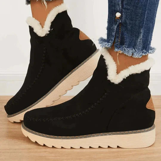 Women's Ankle Boots - Comfortable with Chunky Sole - ModishWorld