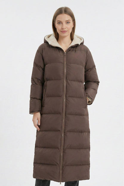 Classic Women's Down Parka Jacket