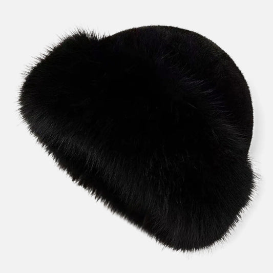 Chic Ladies Soft Faux Fur Beanie Hat - Modish World