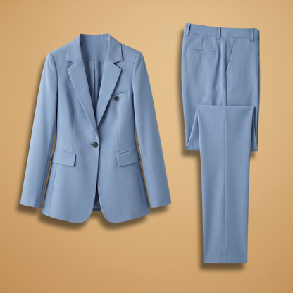 Classic 2 Piece Suit with Padded Jacket and Trousers - Modish World