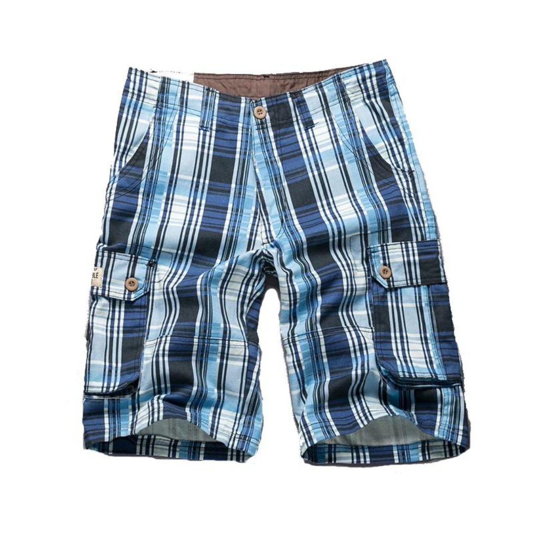 Relaxed Fit Mens Shorts with Large Pockets