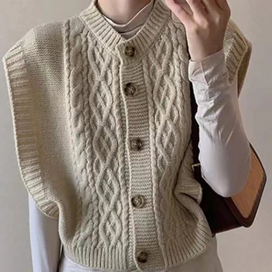 Chic Ladies Open Front Cardigan - ModishWorld