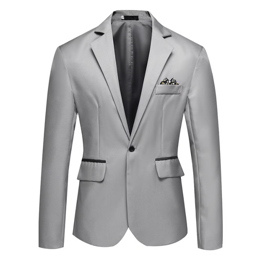 Classic Fit Office Jacket - ModishWorld