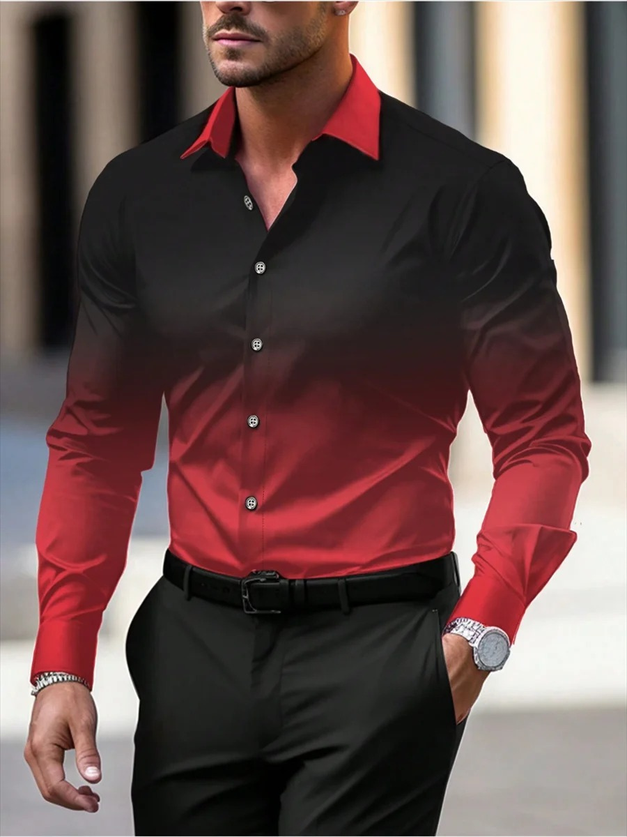 Classic Casual Faded Dress Shirt - ModishWorld