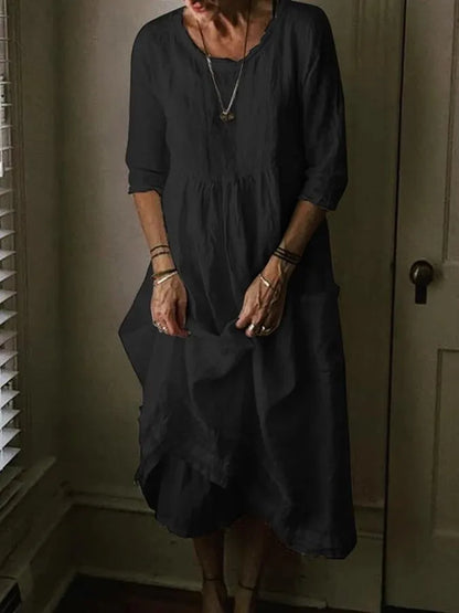 Relaxed Fit Casual Summer Dress for Ladies