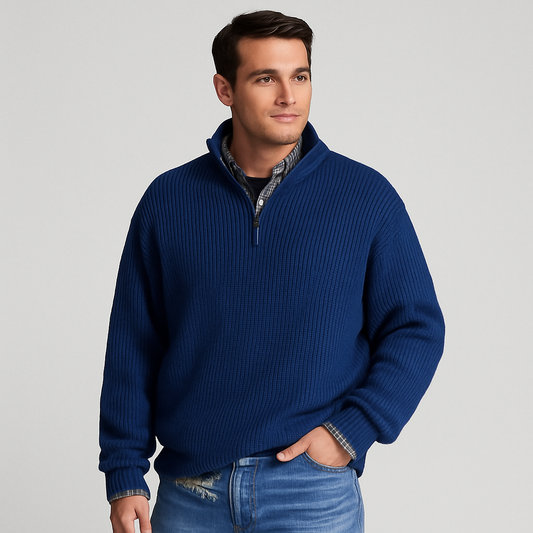 Warm Crew Neck Men's Winter Sweater - Modish World