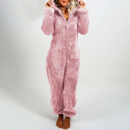 Cozy Women's Hooded Sleep Onesie