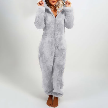 Cozy Women's Hooded Sleep Onesie