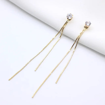 Earrings with Geometric Pendants in Assorted Shapes and Colors
 - ModishWorld