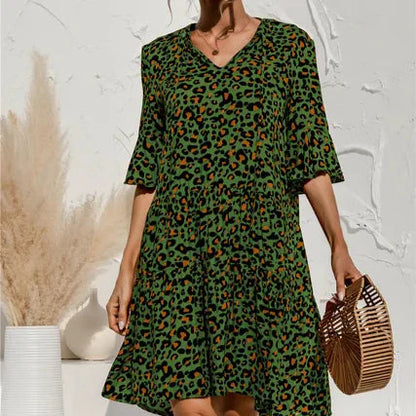 Women's Casual Sundress - Loose Fit, Breathable & Elegant