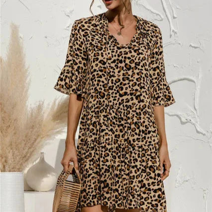 Women's Casual Sundress - Loose Fit, Breathable & Elegant
