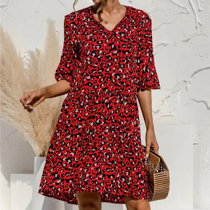 Women's Casual Sundress - Loose Fit, Breathable & Elegant