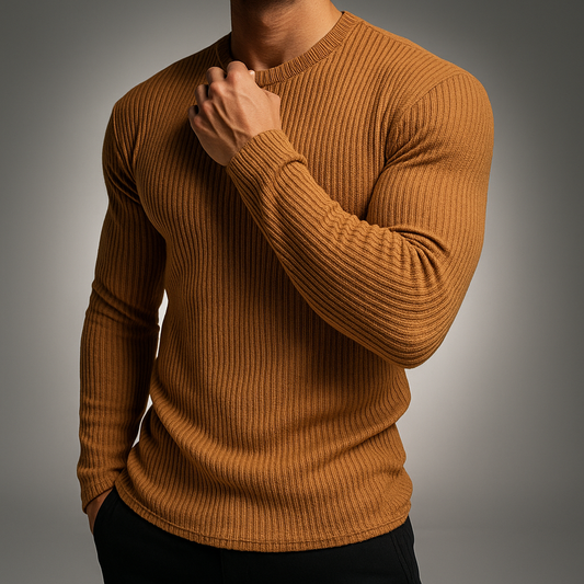 Classic Fit Crew Neck Men Sweater - Modish World