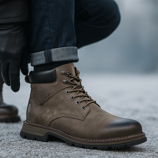 Aito Men's Insulated Snow Boots - Warm High Top Style - Modish World