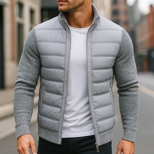 Warm Fleece Puffer Zip Up Jacket - Modish World