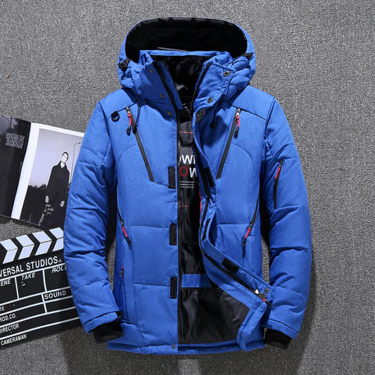 Warm Men's Down Filled Parka Jacket - Modish World