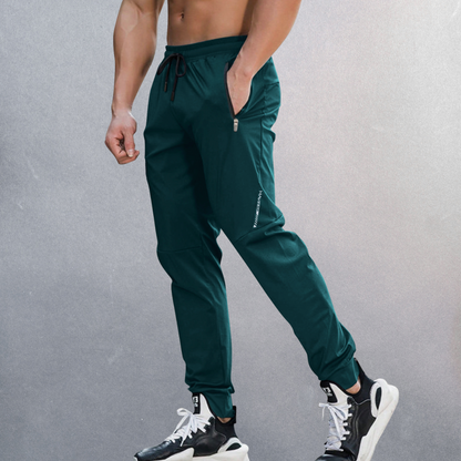 Comfortable Fit Jogger Pants with Elastic Waist