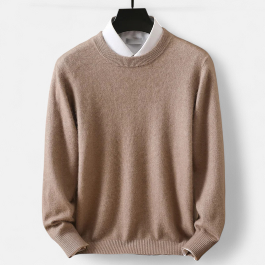 Classic Men's Soft Cashmere Crew Sweater - Modish World