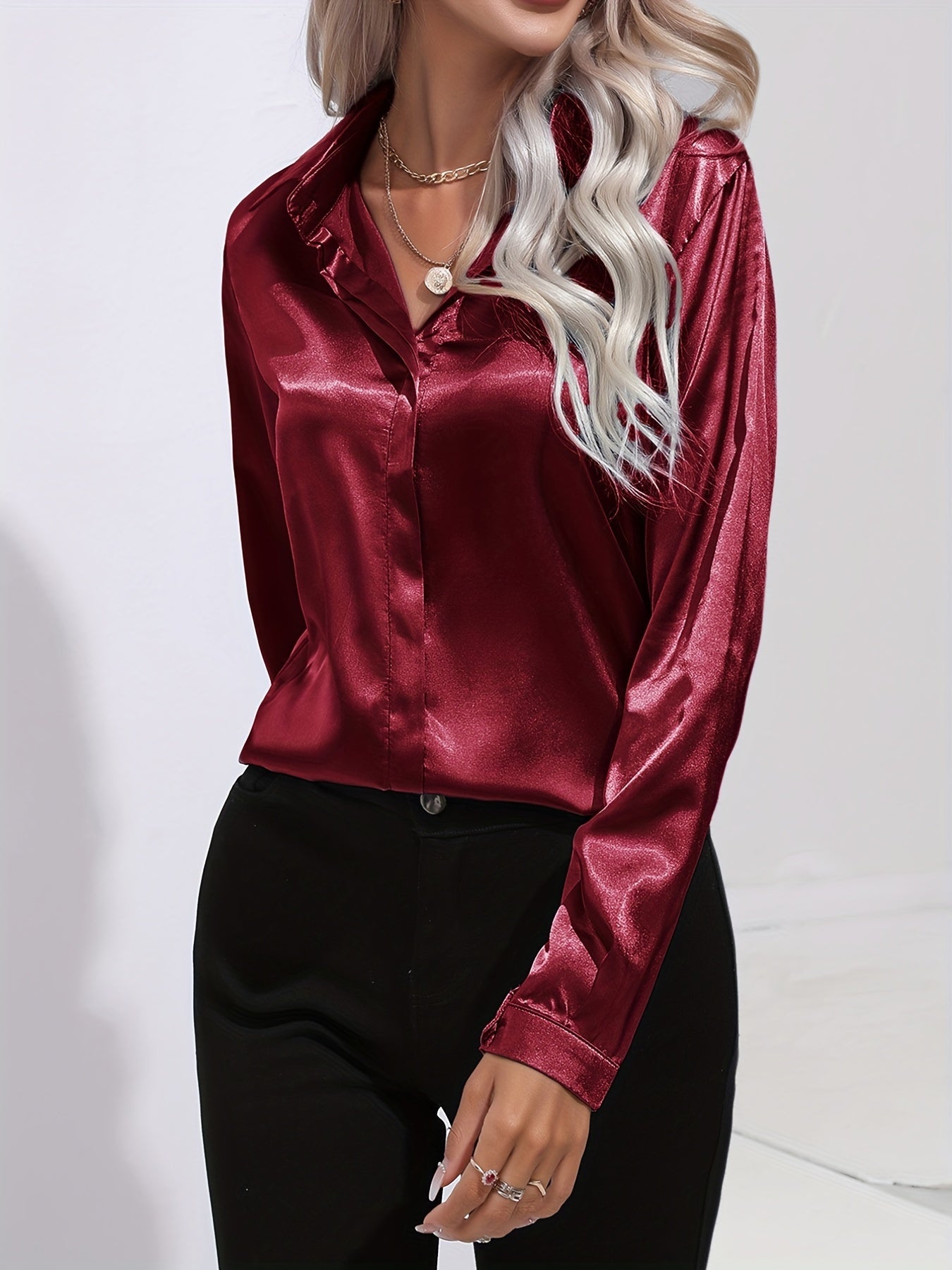 Classic Feminine Blouse for Women All Year Round
