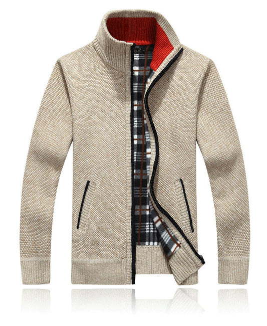 Classic Mens Button Front Sweater - ModishWorld