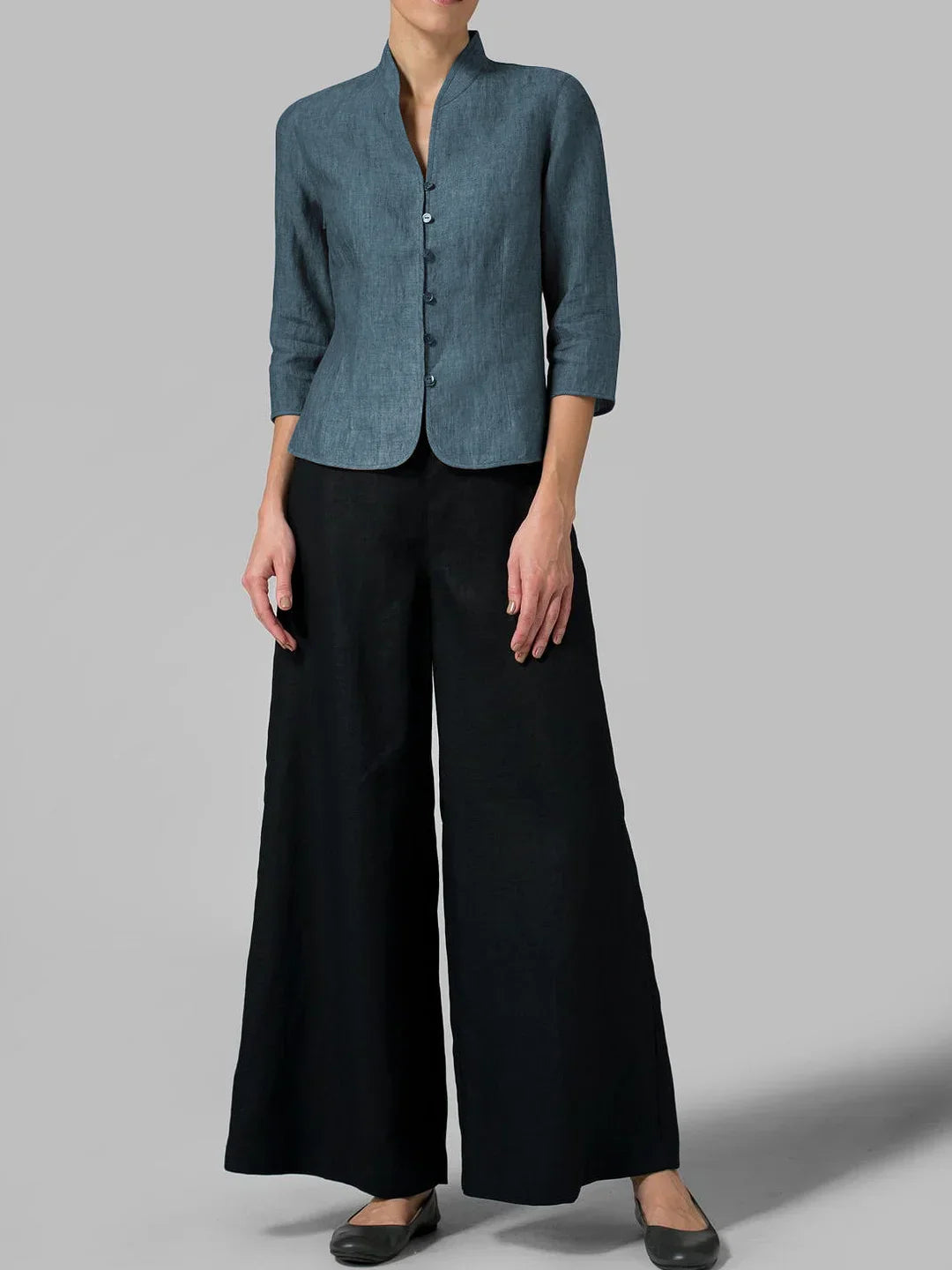 Elegant Chinese Style Women's Blouse - ModishWorld