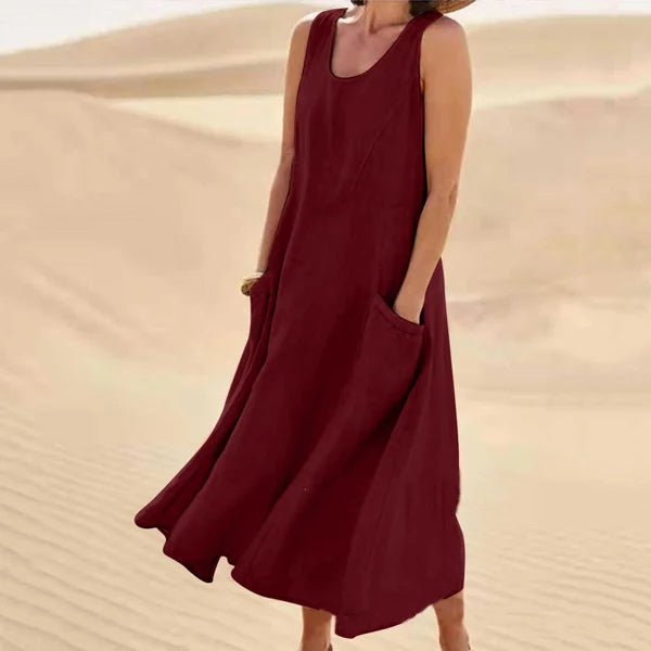 Stylish Elegant Loose Fit Women's Dress