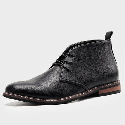Men's Classic Low Heel Ankle Boots