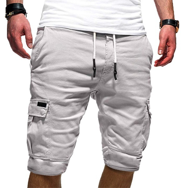 Relaxed Fit Men's Summer Cargo Shorts