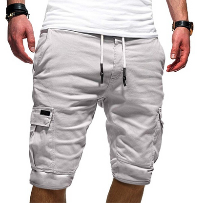Relaxed Fit Men's Summer Cargo Shorts