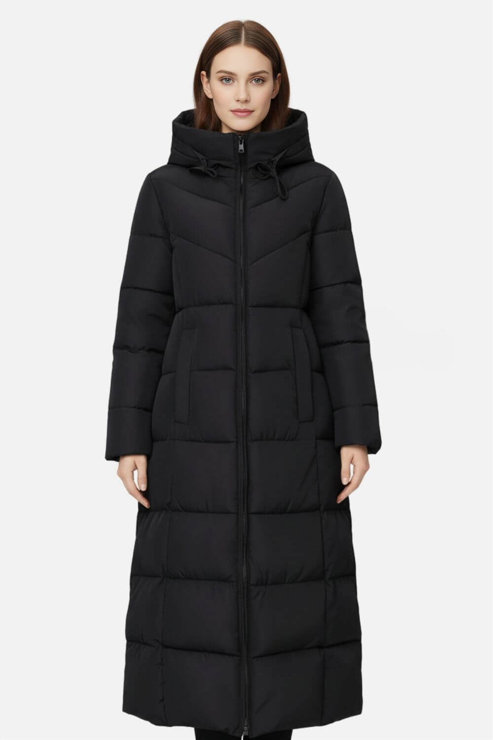 Trendy Women's Down Filled Parka Coat - Modish World